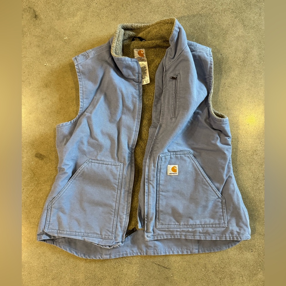 Vintage Carhartt Blue Vest